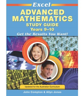 Pascal Press Excel Advanced-level Mathematics Study Guide Years 9-10