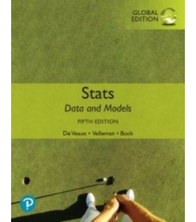 Pearson Education ebook Stats 5E: Data and Models, eBook, Global Edition
