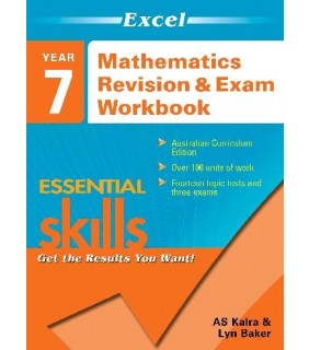 Pascal Press Excel Essential Skills: Mathematics Revision/ Exam Workbook7