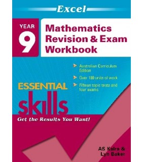 Pascal Press Excel Essential Skills: Mathematics Revision & Exam Workbook