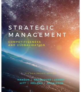 Cengage Learning Strategic Management 7E: Competitiveness and Globalisation