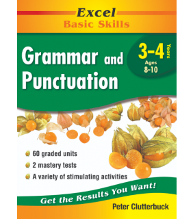 Pascal Press Excel Basic Skills: Grammar and Punctuation Years 3–4