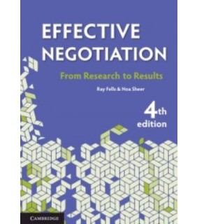 Cambridge University Press ebook Effective Negotiation 4E