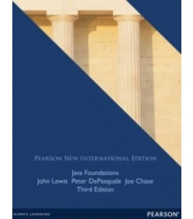 Pearson Education EBOOK Java Foundations: Pearson New International Edition