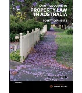Lawbook Co., AUSTRALIA ebook An Introduction to Property Law in Australia