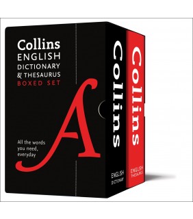 Collins - GB Collins English Dictionary and Thesaurus Boxed Set