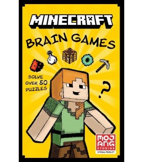HarperCollins Publishers Minecraft Brain Games: Solve Over 90 Puzzles!