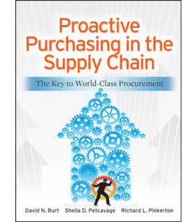 McGraw-Hill Education Proactive Purchasing In The Supply Chain
