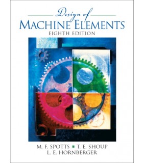 Pearson Education Design of Machine Elements