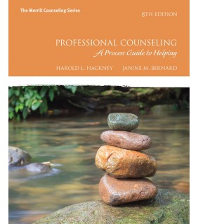 Pearson Education Professional Counseling 8E: A Process Guide to Helping