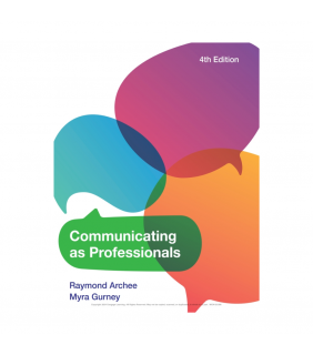 Cengage Learning ebook Communicating as Professionals 4E