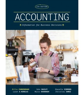 Cengage Learning ebook Accounting 5E: Information for Business Decisions