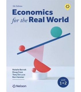 Cengage Learning Economics for the Real World Units 1 & 2 + Nelson MindTap