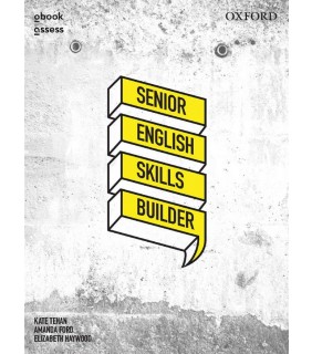 Oxford University Press ANZ Senior English Skills Builder Student book + obook assess