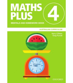 Oxford University Press ANZ Maths Plus AC Mentals and Homework Book 4