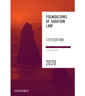 Oxford University Press Foundations of Taxation Law 2020