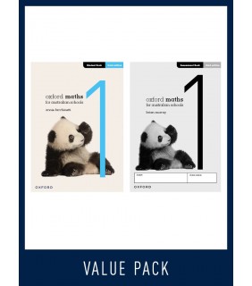SPECIAL ORDER - Oxford University Press Oxford Maths for Australian Schools Year 1 Value Pack