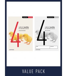 SPECIAL ORDER - Oxford University Press Oxford Maths for Australian Schools Year 4 Value Pack