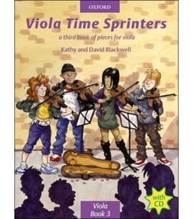Oxford Viola Time Sprinters Book/CD
