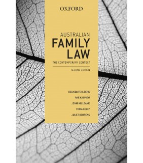 Oxford University Press Australian Family Law
