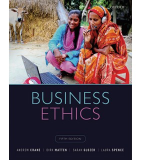 Oxford University Press Business Ethics: Managing Corporate Citizenship and Sustaina