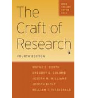 John Wiley & Sons The Craft of Research 4ed