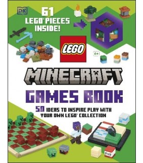 Dorling Kindersley LEGO Minecraft Games Book: 50 Fun Ideas to Play with Your LE