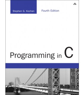 Pearson Education Programming in C