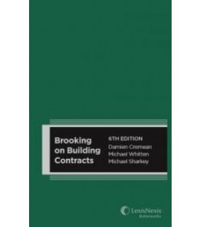 LexisNexis Australia Brooking on Building Contracts, 6th edition