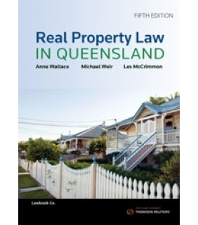 Thomson Reuters Real Property Law in Queensland 5E