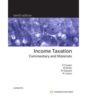 Lawbook Co., AUSTRALIA Income Taxation 10E: Commentary and Materials