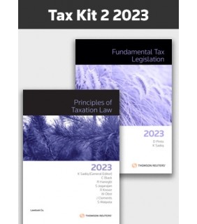 Thomson Reuters, AUSTRALIA Tax Kit 2 2023