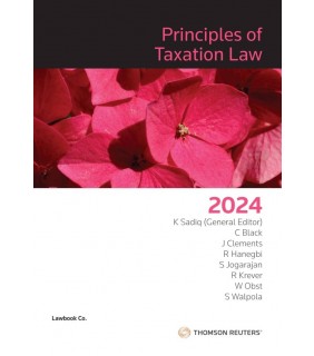 Thomson Reuters ebook Principles of Taxation Law 2024