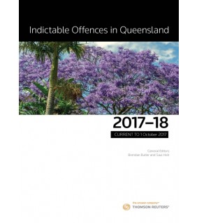Thomson Reuters eBook Indictable Offences in Queensland