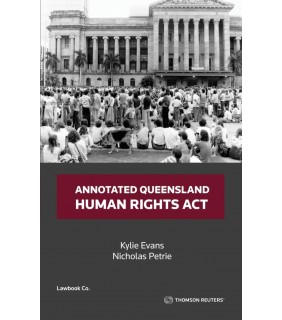 Thomson Reuters eBook Annotated Queensland Human Rights Act