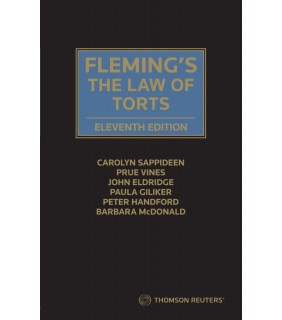 Thomson Reuters eBook Fleming's Law of Torts
