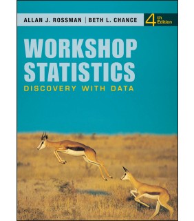 John Wiley & Sons Workshop Statistics: Discovery with Data