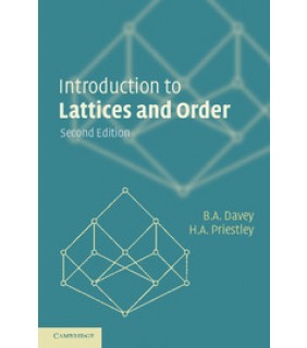 Cambridge University Press Introduction to Lattices and Order 2E