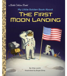 Golden Books LGB My Little Golden Book About The First Moon Landing
