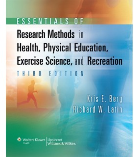 Wolters Kluwer Essentials of Research Methods in Health, Physical Education