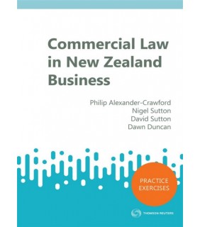 Thomson Reuters eBook Commercial Law in New Zealand Business