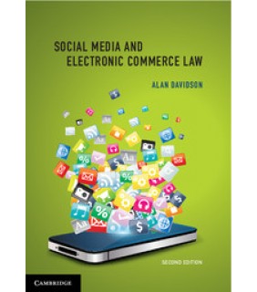 Cambridge University Press Social Media and Electronic Commerce Law