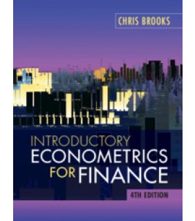 Cambridge University Press Introductory Econometrics for Finance