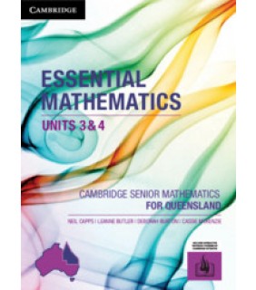Cambridge University Press CSM QLD Essential Mathematics Units 3 and 4