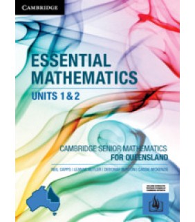 Cambridge University Press CSM QLD Essential Mathematics Units 1 and 2