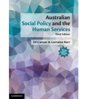 Australian Social Policy and the Human Services 3E