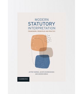 SPECIAL ORDER - Cambridge University Press Modern Statutory Interpretation