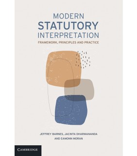 Cambridge University Press ebook Modern Statutory Interpretation