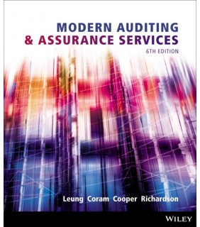 John Wiley & Sons Modern Auditing and Assurance Services
