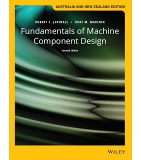 Fundamentals of Machine Component Design, 7e Australia and New Zealand Edition with Wiley e-Text Card Set